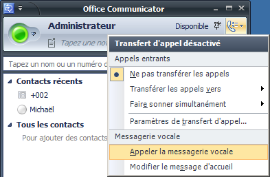 Accs  Outlook Voice Access